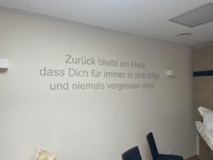 Foto mit einem Spruch
