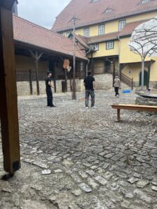 Sicht in den Klosterhof